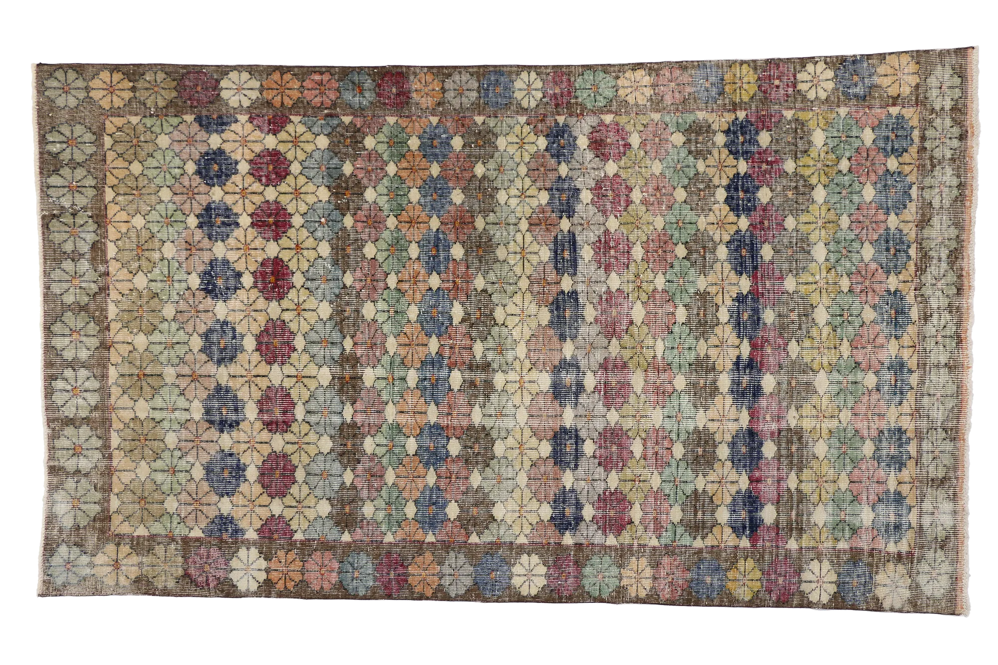 5 x 9 Vintage Sivas Rug 52009