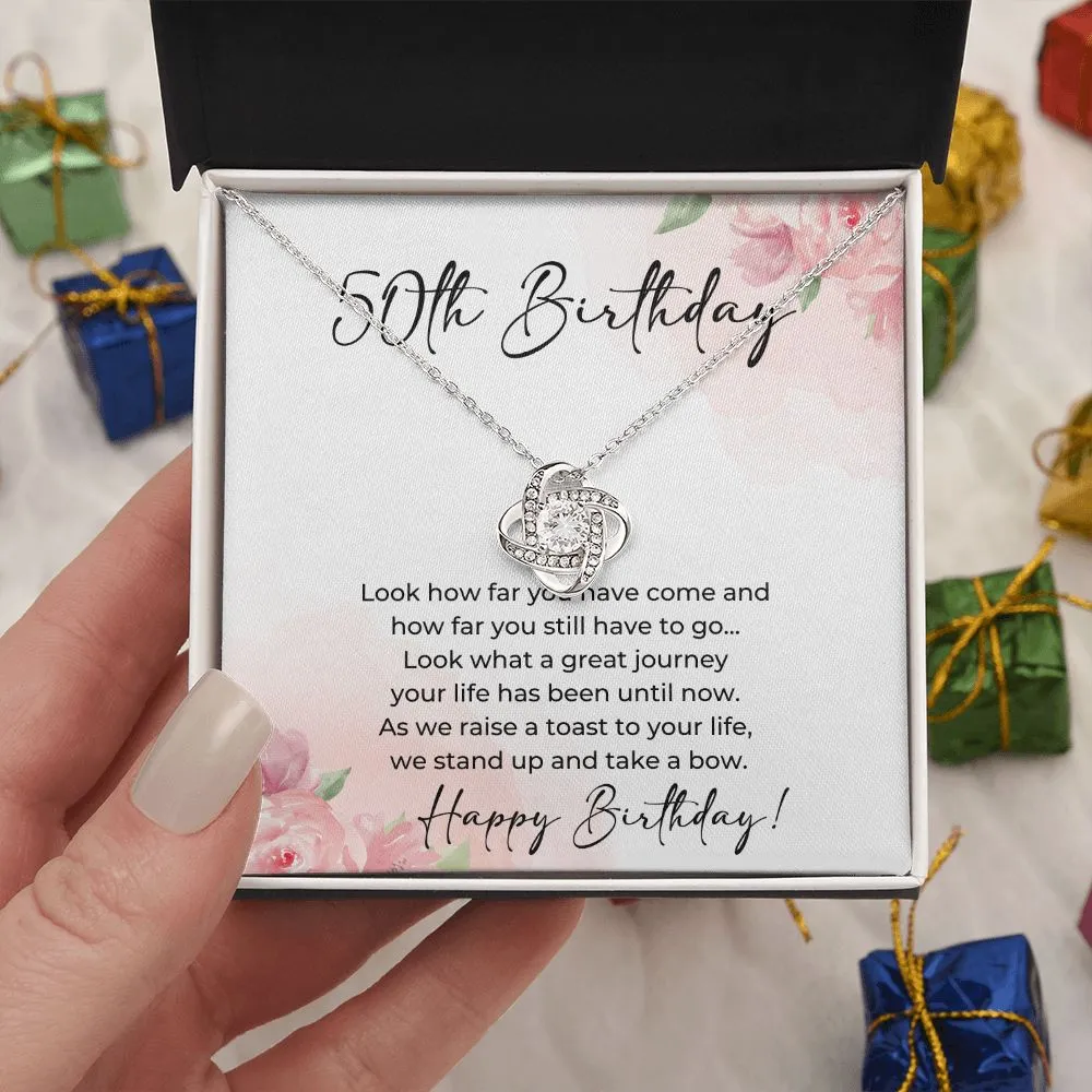 50th Birthday - Look How Far You Have Come