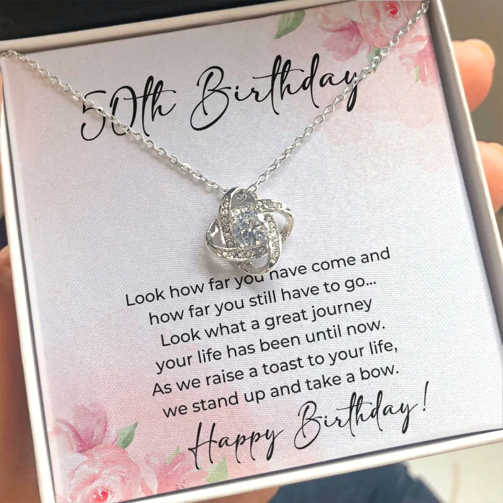 50th Birthday - Look How Far You Have Come