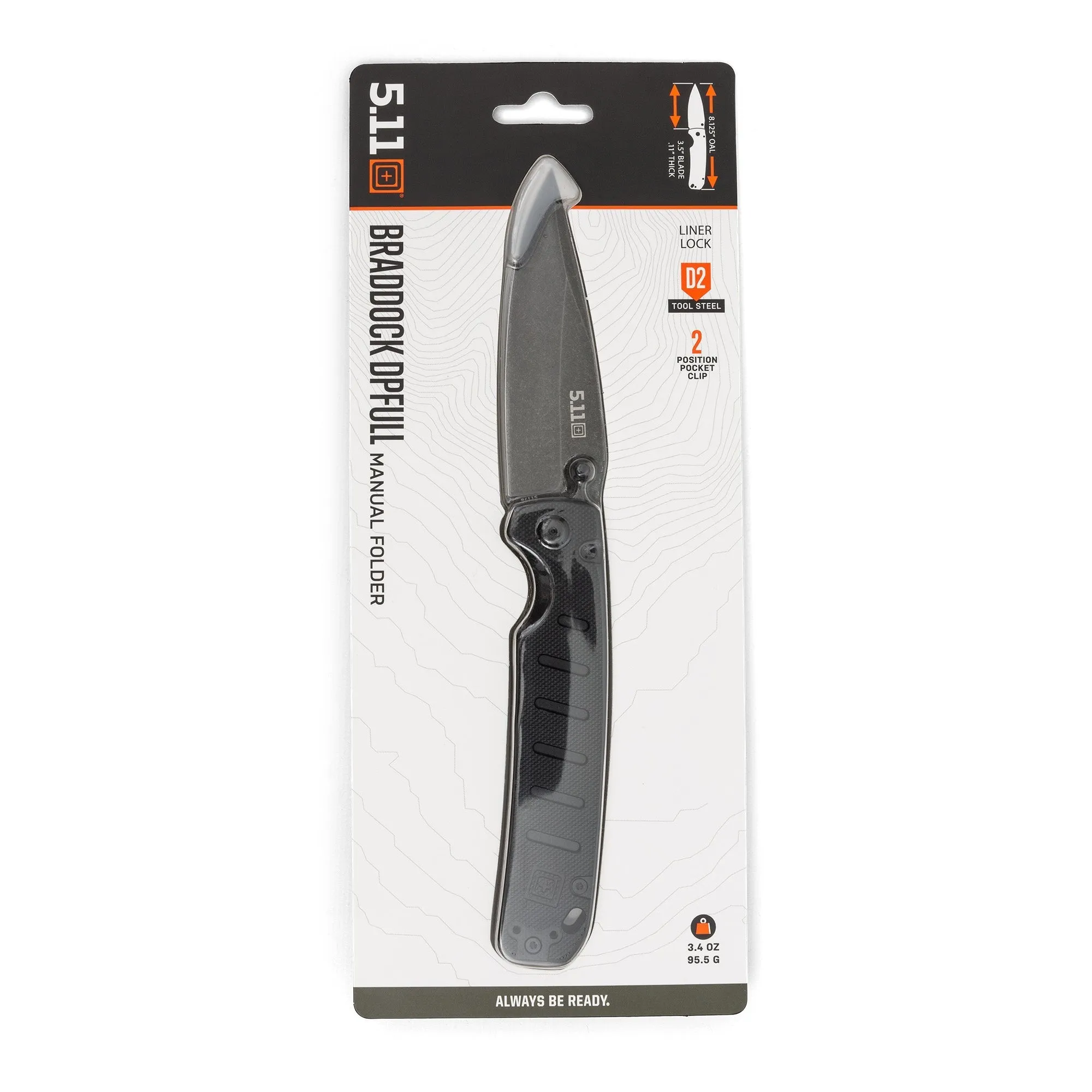 5.11 Tactical Braddock DP Full Knife
