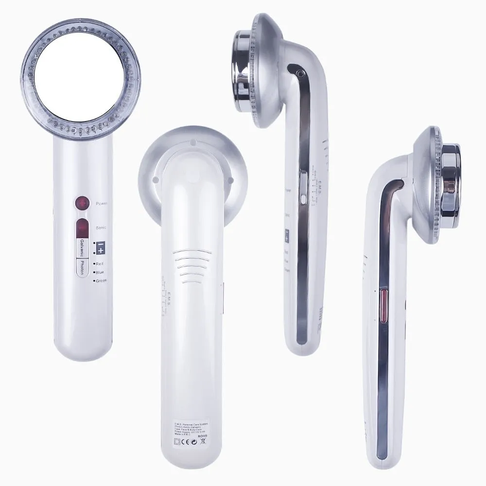 7 in1 Ultrasound Body EMS Slimming Photon LED Therapy Facial Massager