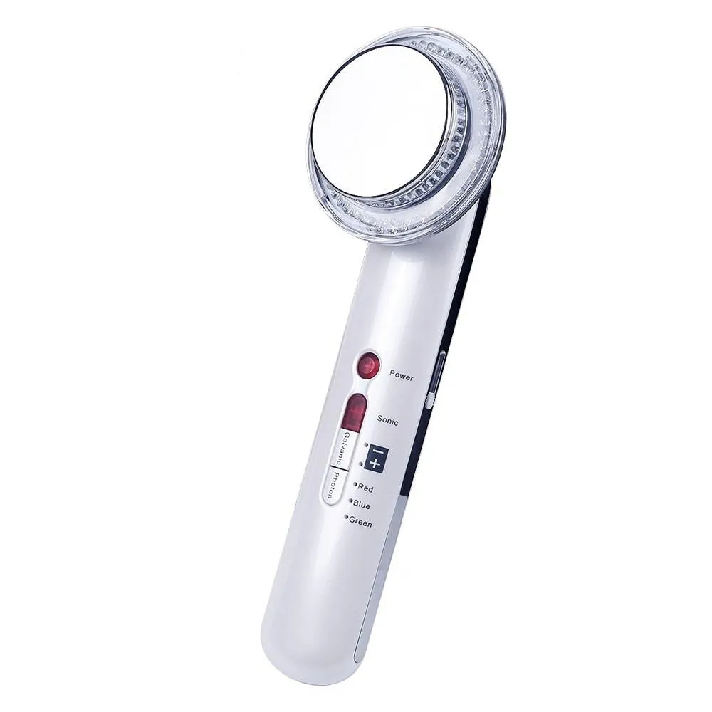 7 in1 Ultrasound Body EMS Slimming Photon LED Therapy Facial Massager