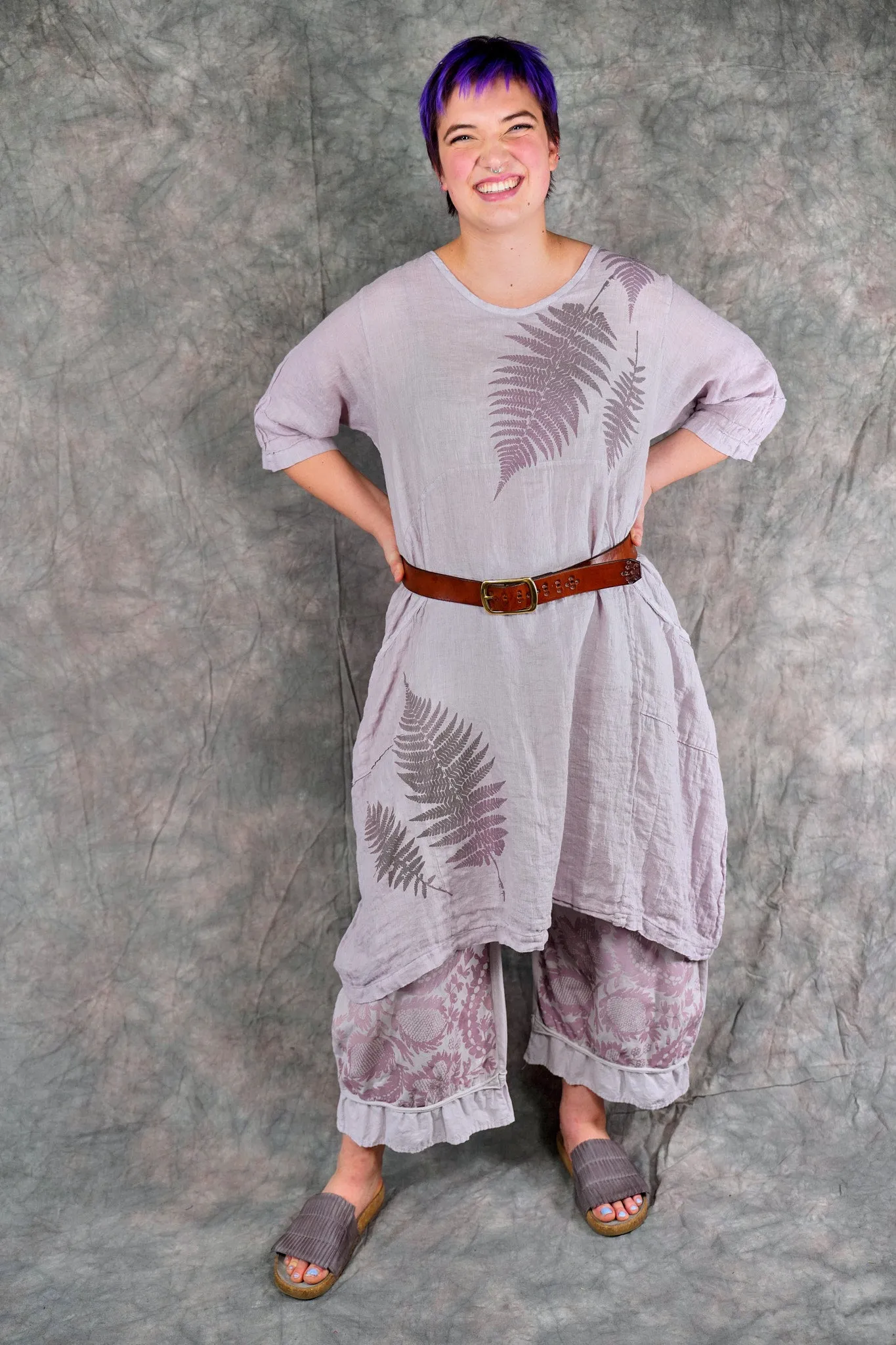 7114 Wave Dress Vintage Quartz-P