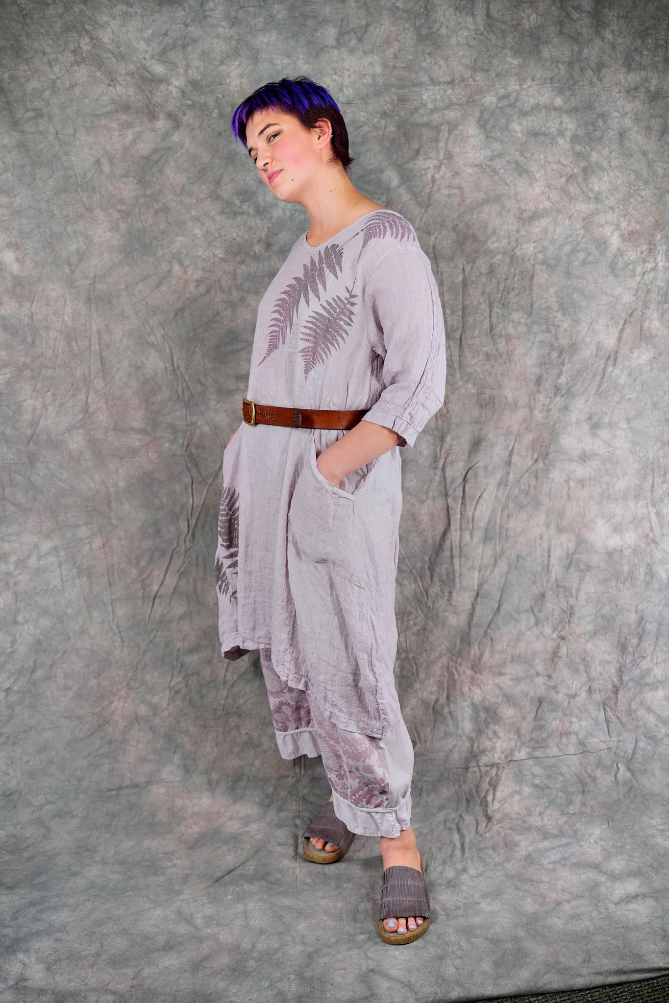 7114 Wave Dress Vintage Quartz-P