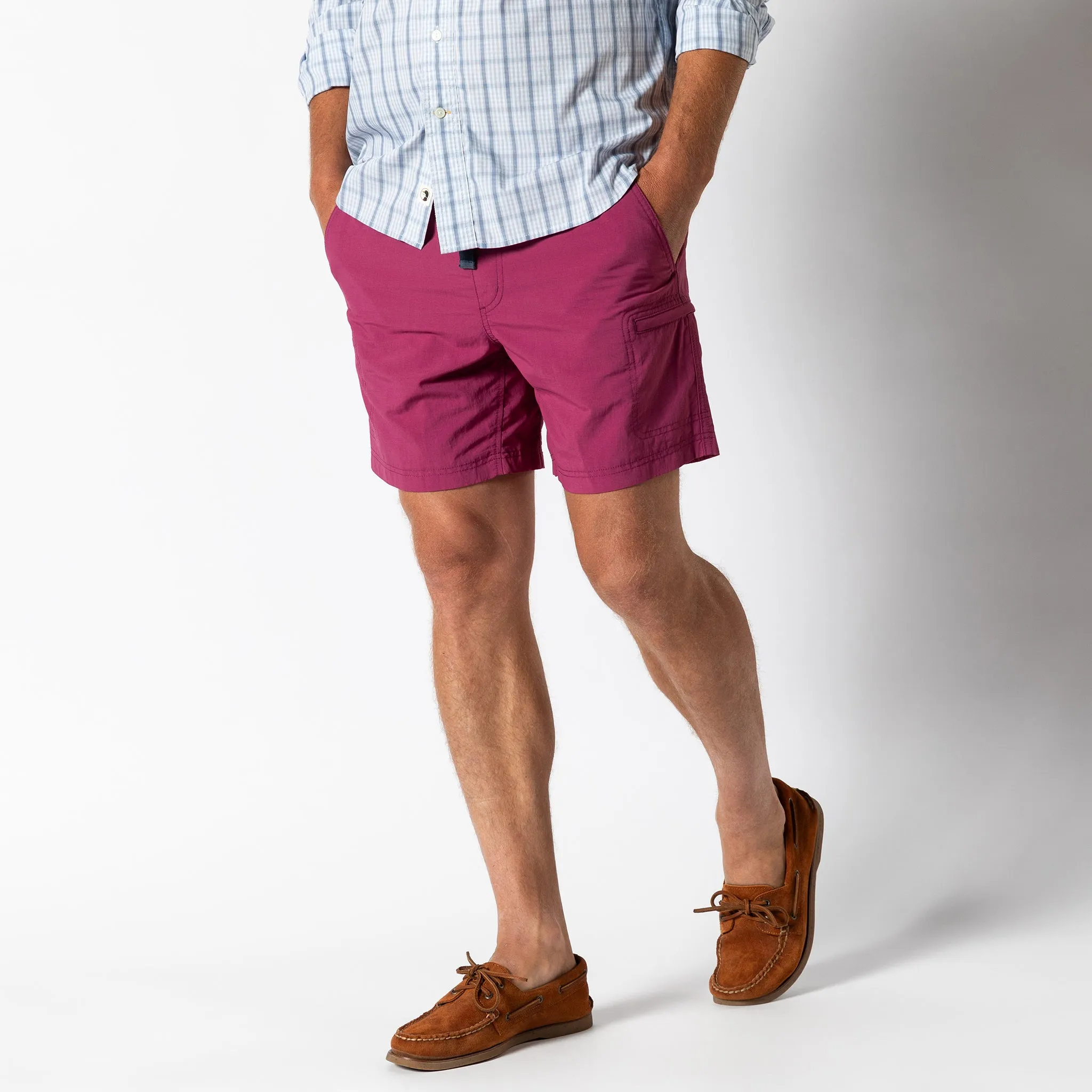 7" On The Fly Performance Short - Violet Quartz