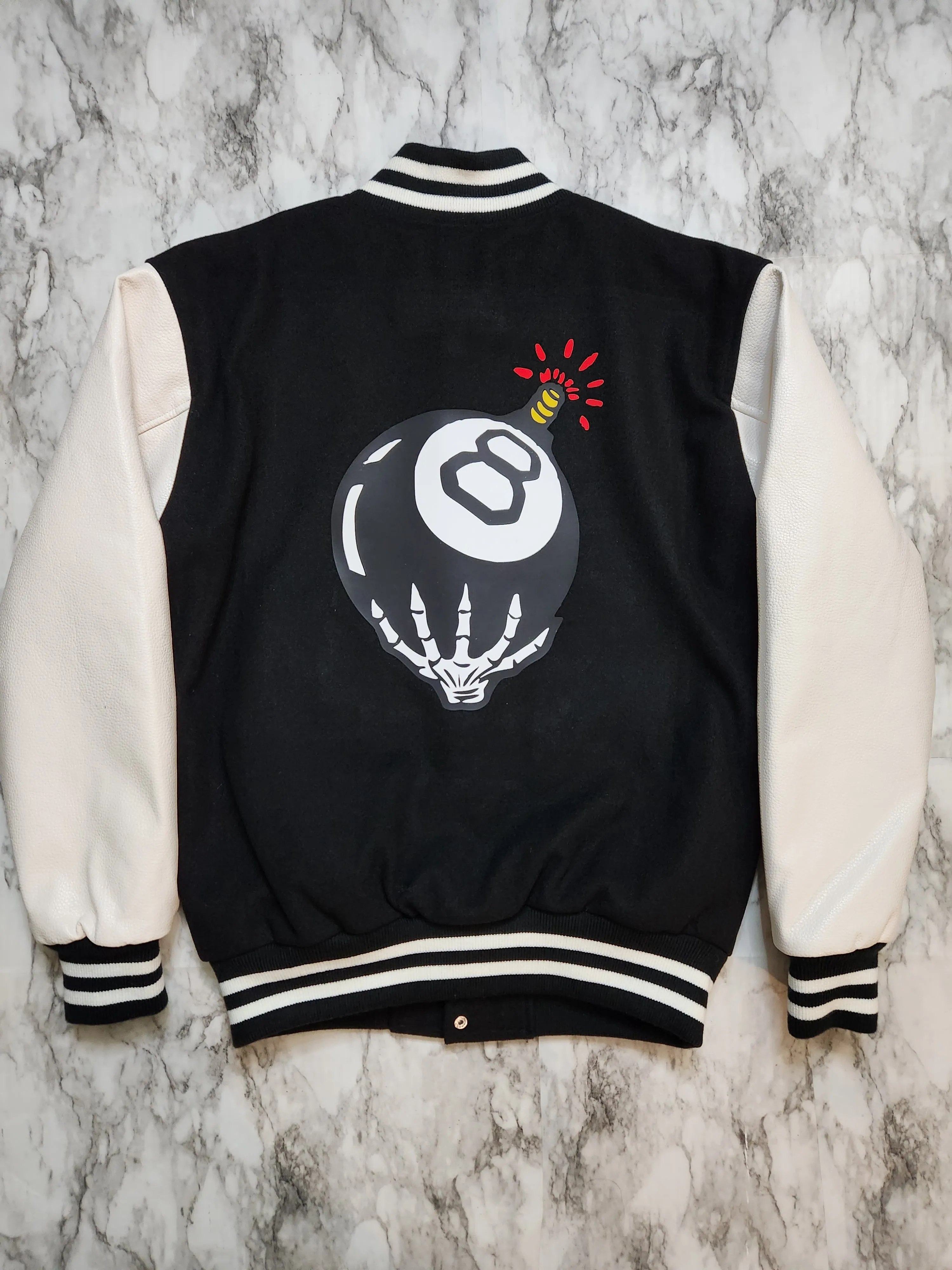 8 Bomb Letterman Jacket