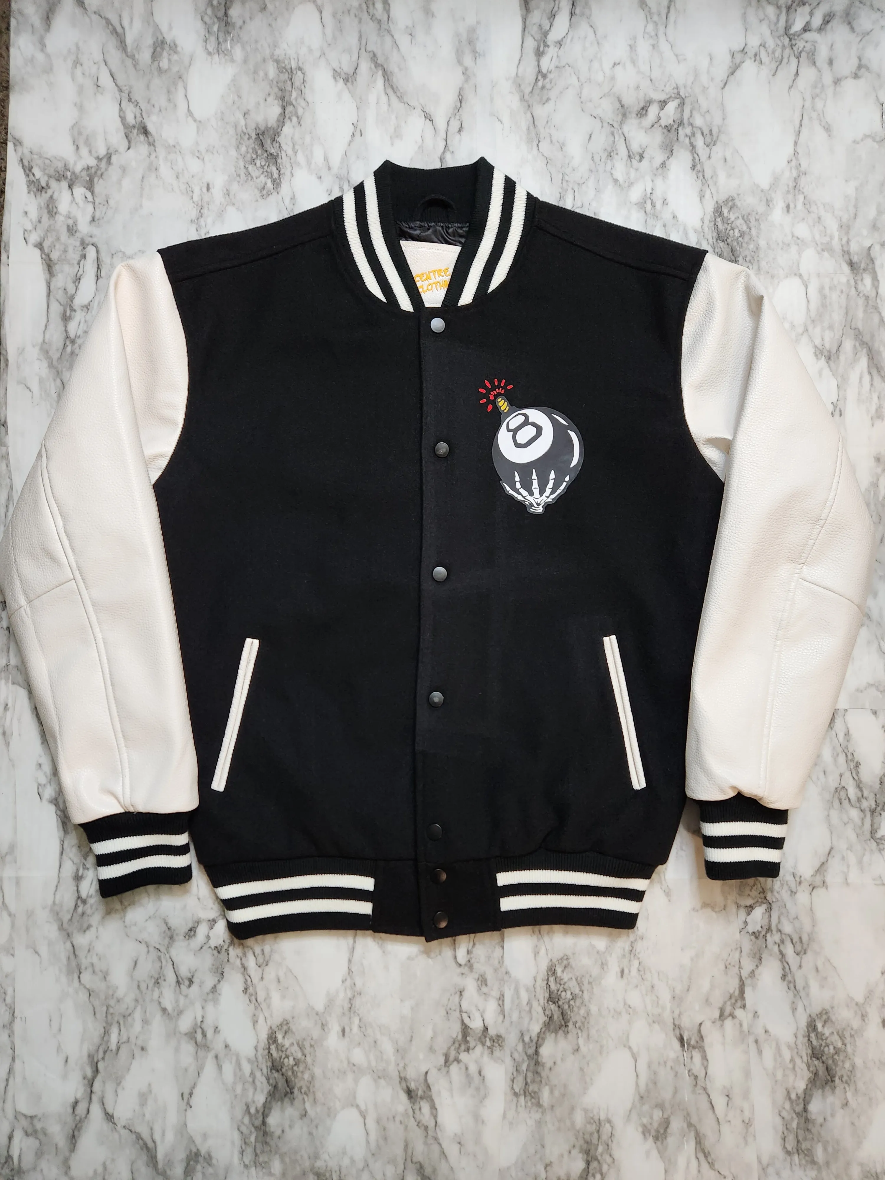 8 Bomb Letterman Jacket