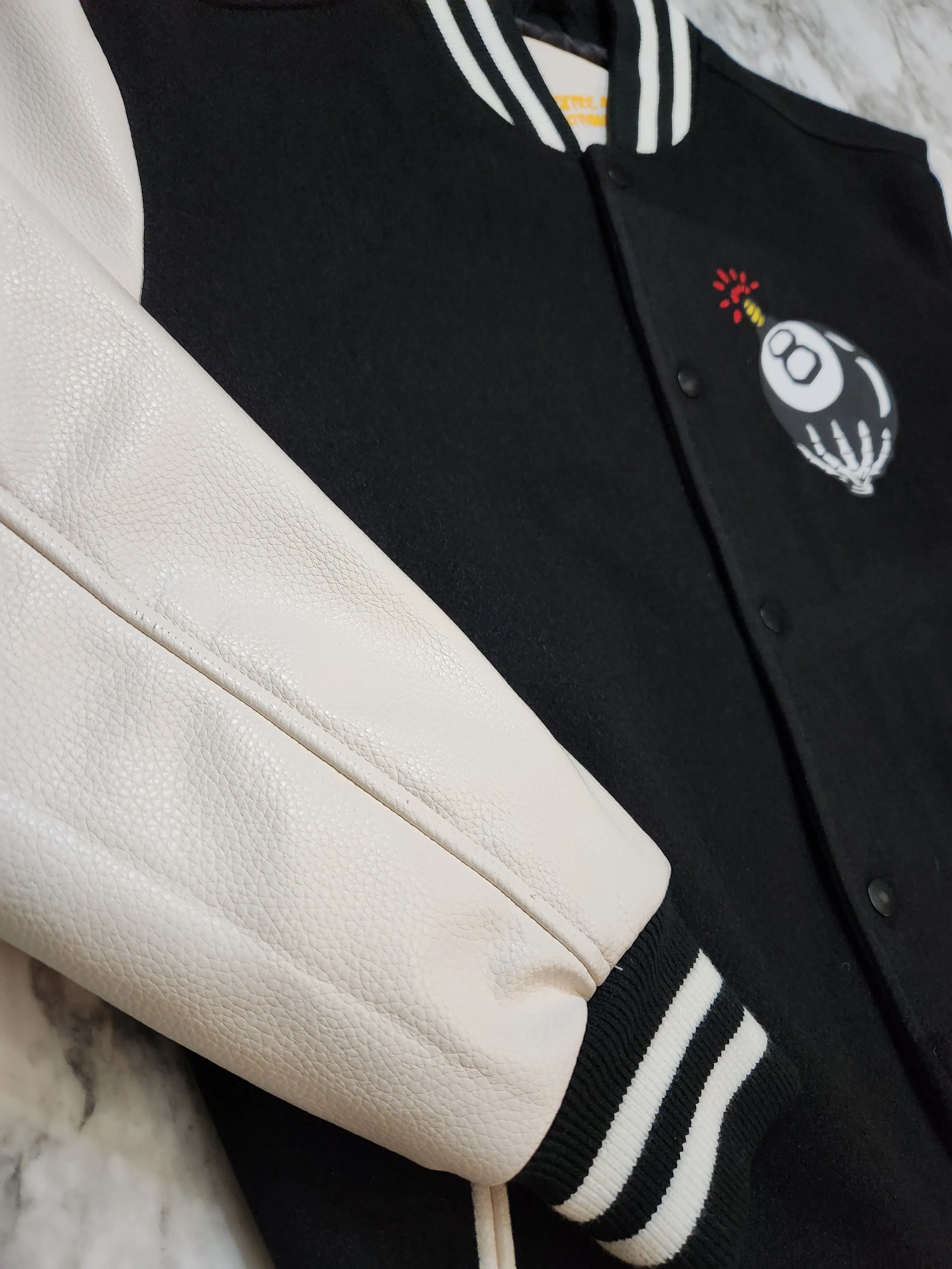 8 Bomb Letterman Jacket