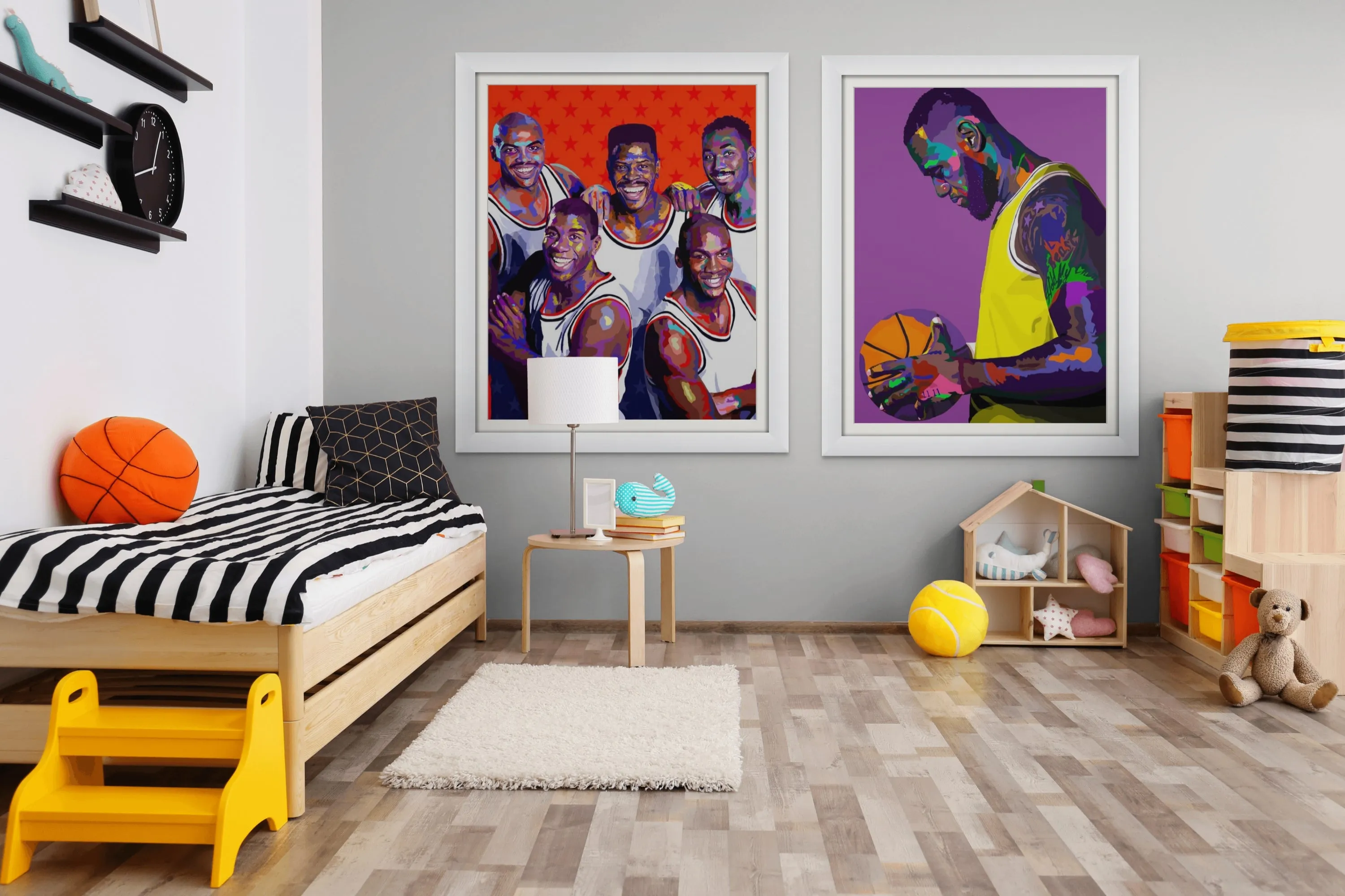 A Love Supreme - Lebron James Portrait - Limited Edition Giclee Art Print & Wall Decor - Vakseen Art