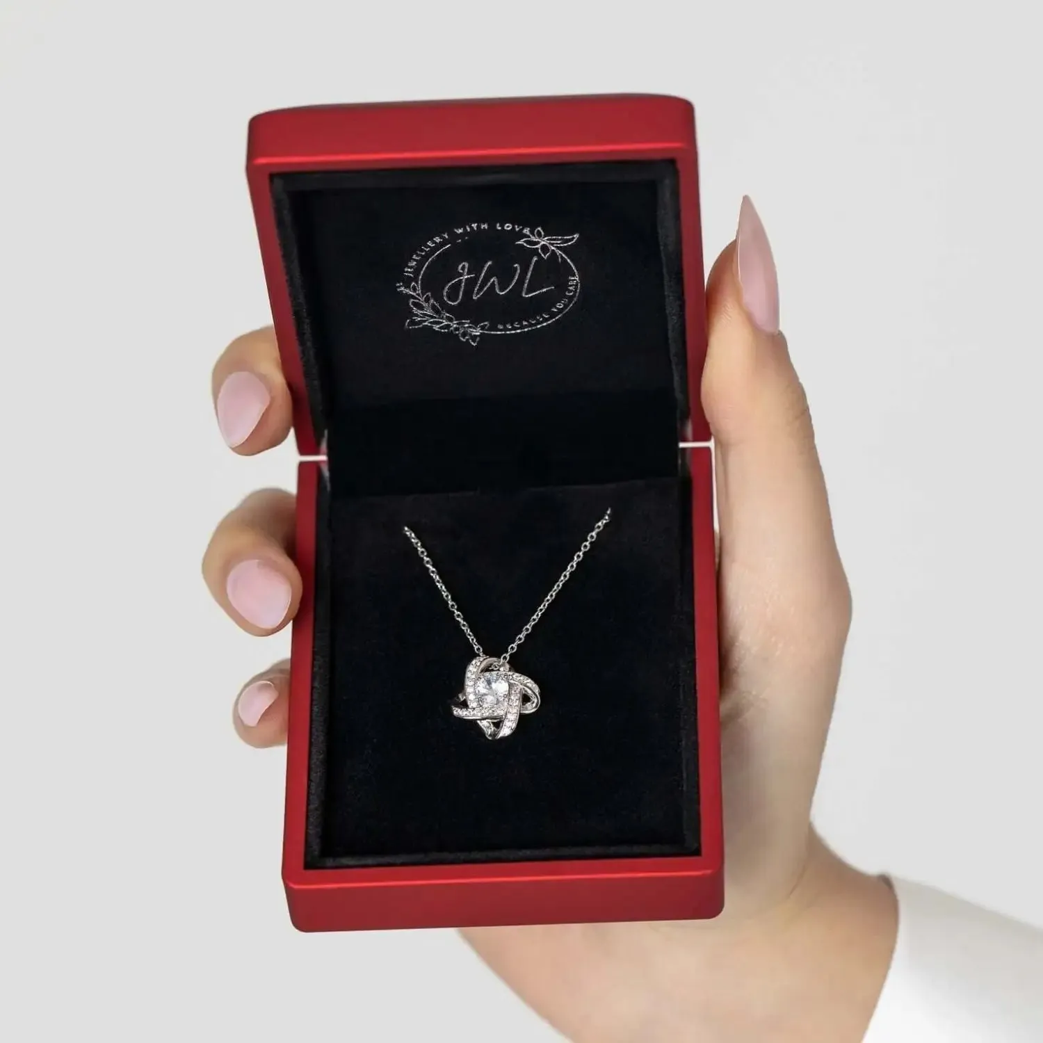 A Special Daughter-in-Law - Love Knot Necklace - DIL3