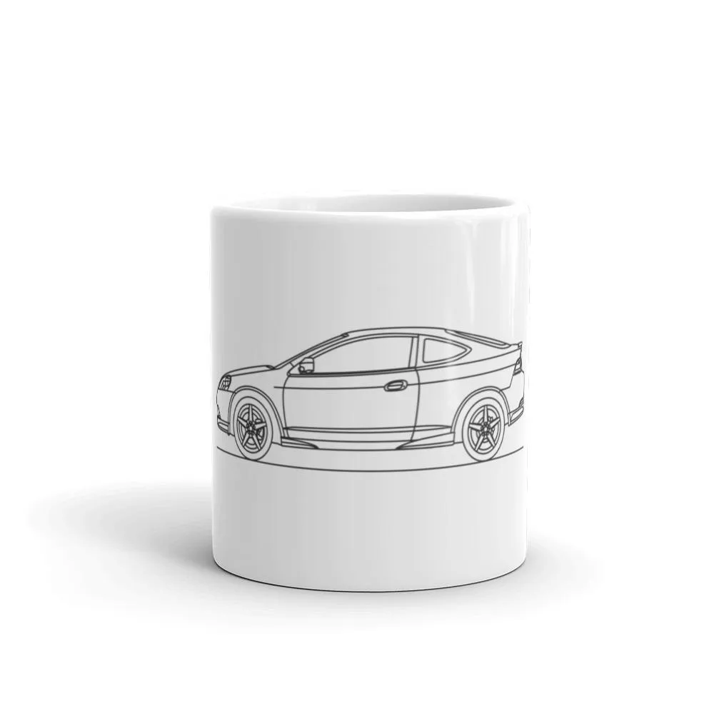 Acura RSX Type-S Outline Mug