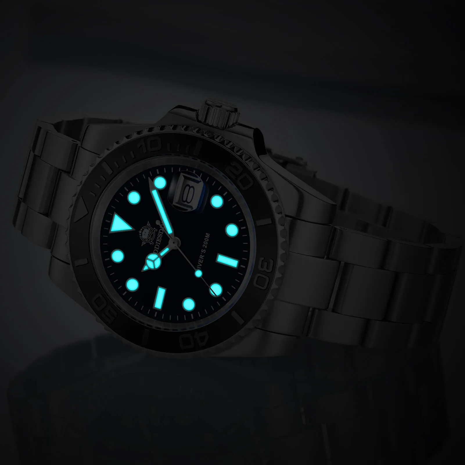 Addiesdive 41mm Quartz Watch Diver's 200M (MY-H3C)