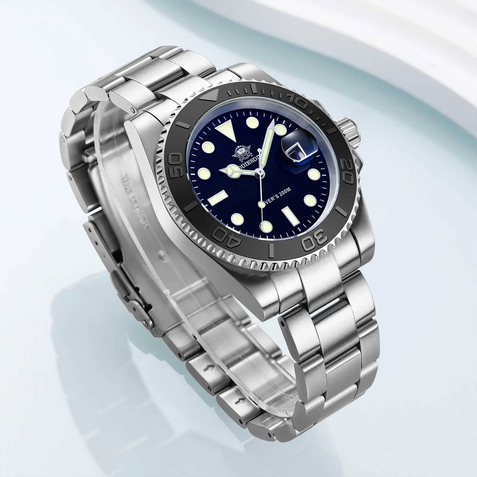Addiesdive 41mm Quartz Watch Diver's 200M (MY-H3C)