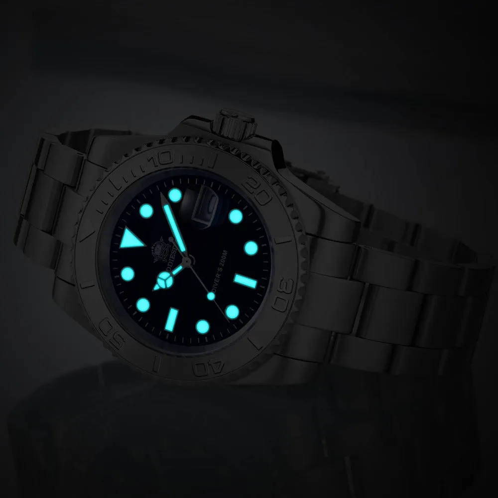 Addiesdive 41mm Quartz Watch Diver's 200M (MY-H3C)