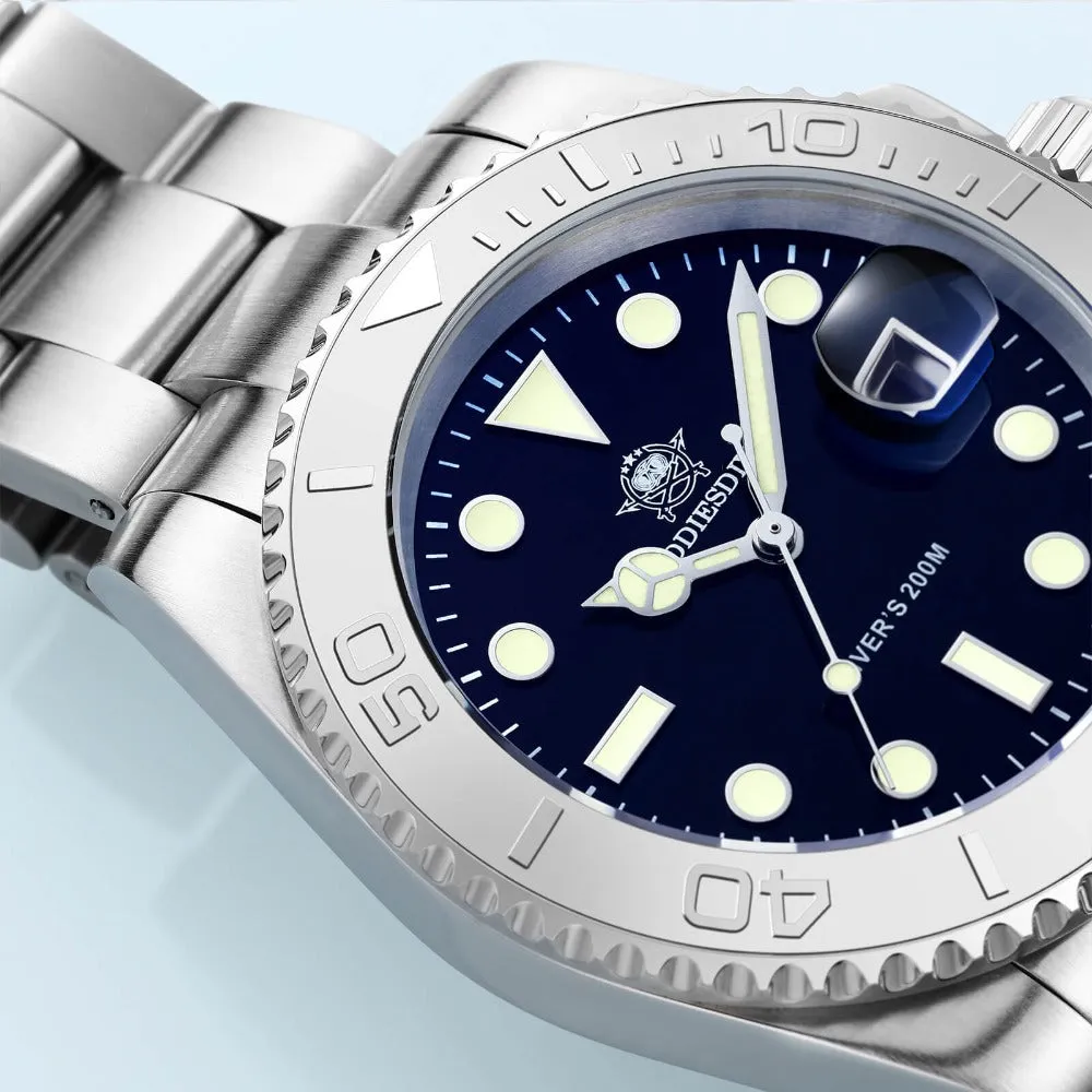 Addiesdive 41mm Quartz Watch Diver's 200M (MY-H3C)
