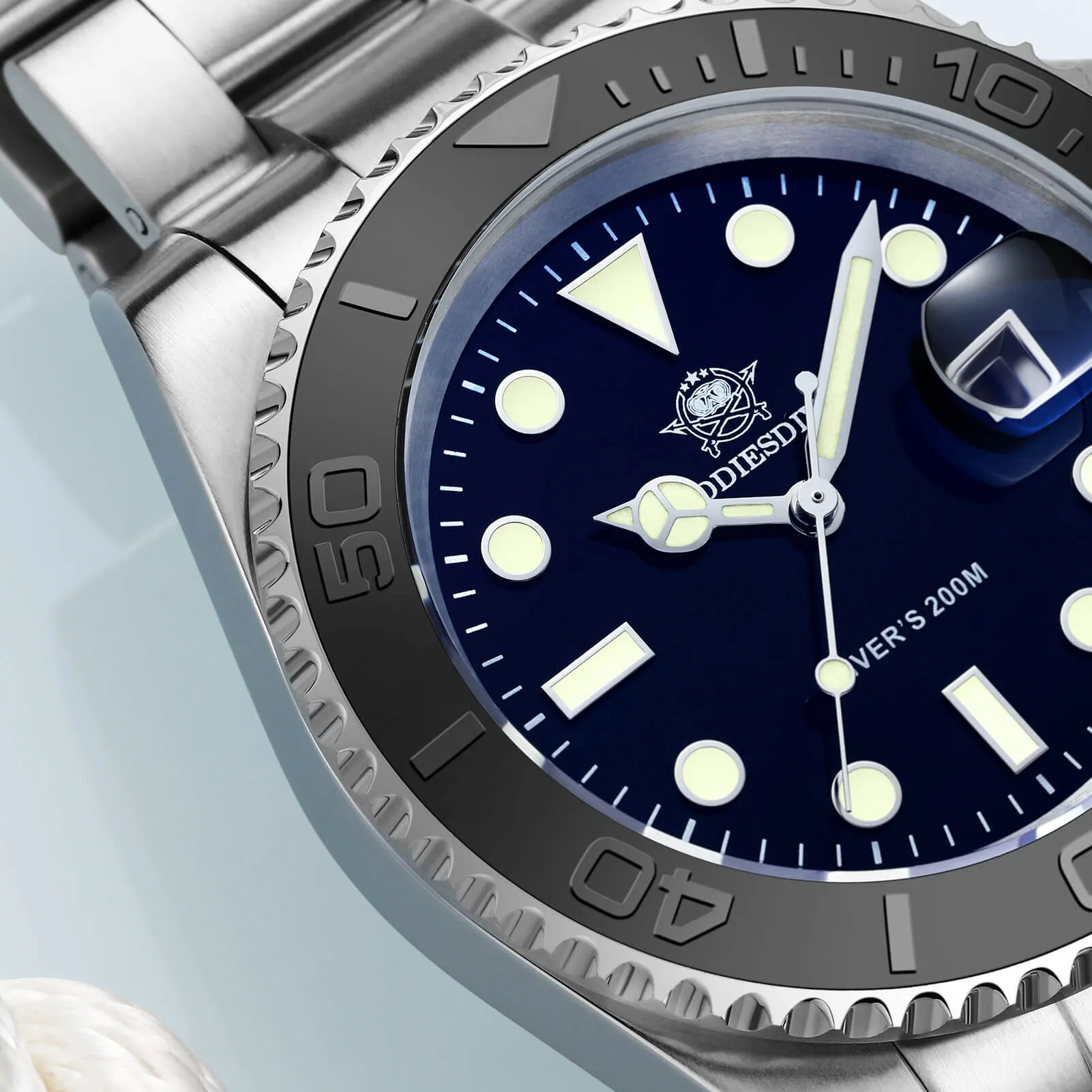 Addiesdive 41mm Quartz Watch Diver's 200M (MY-H3C)