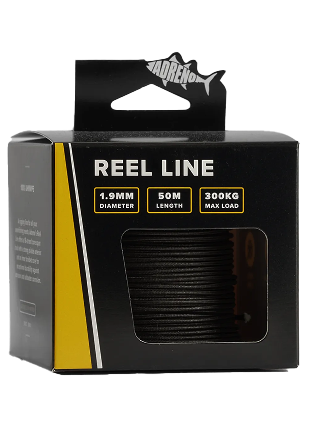 Adreno 1.9mm Reel Line - 50m - Black
