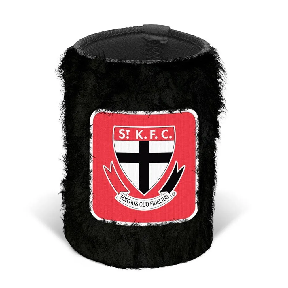 AFL St Kilda Fluffy Can Cooler