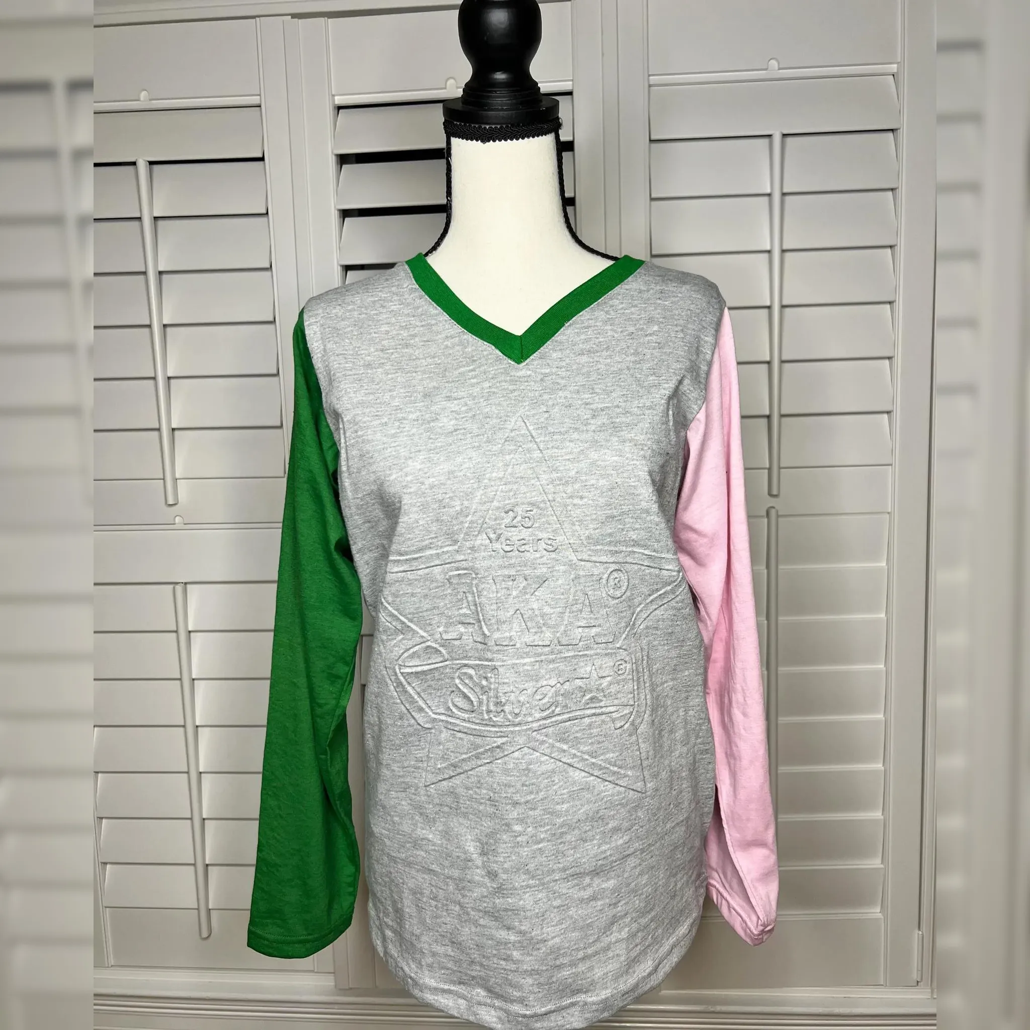 AKA | Long Sleeves Silver Star Shirt