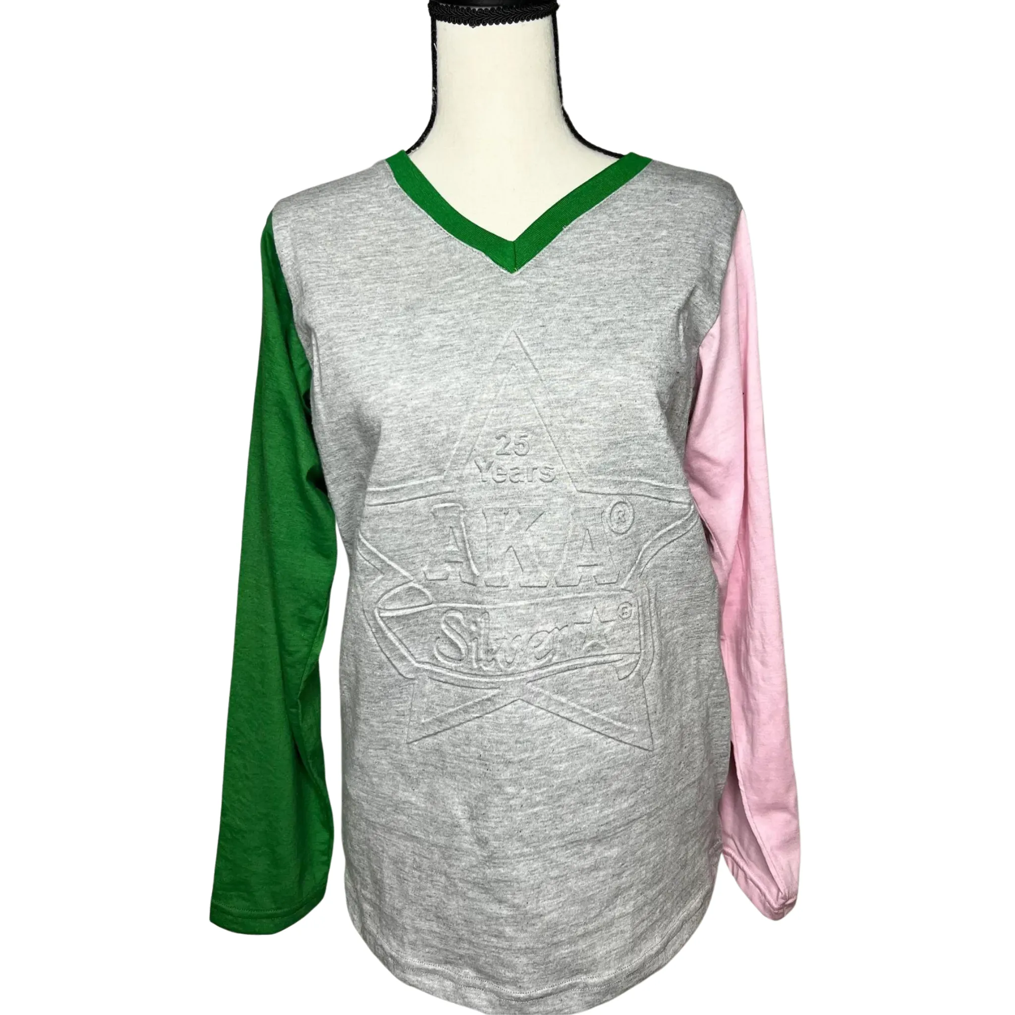 AKA | Long Sleeves Silver Star Shirt