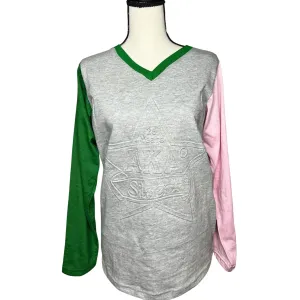 AKA | Long Sleeves Silver Star Shirt