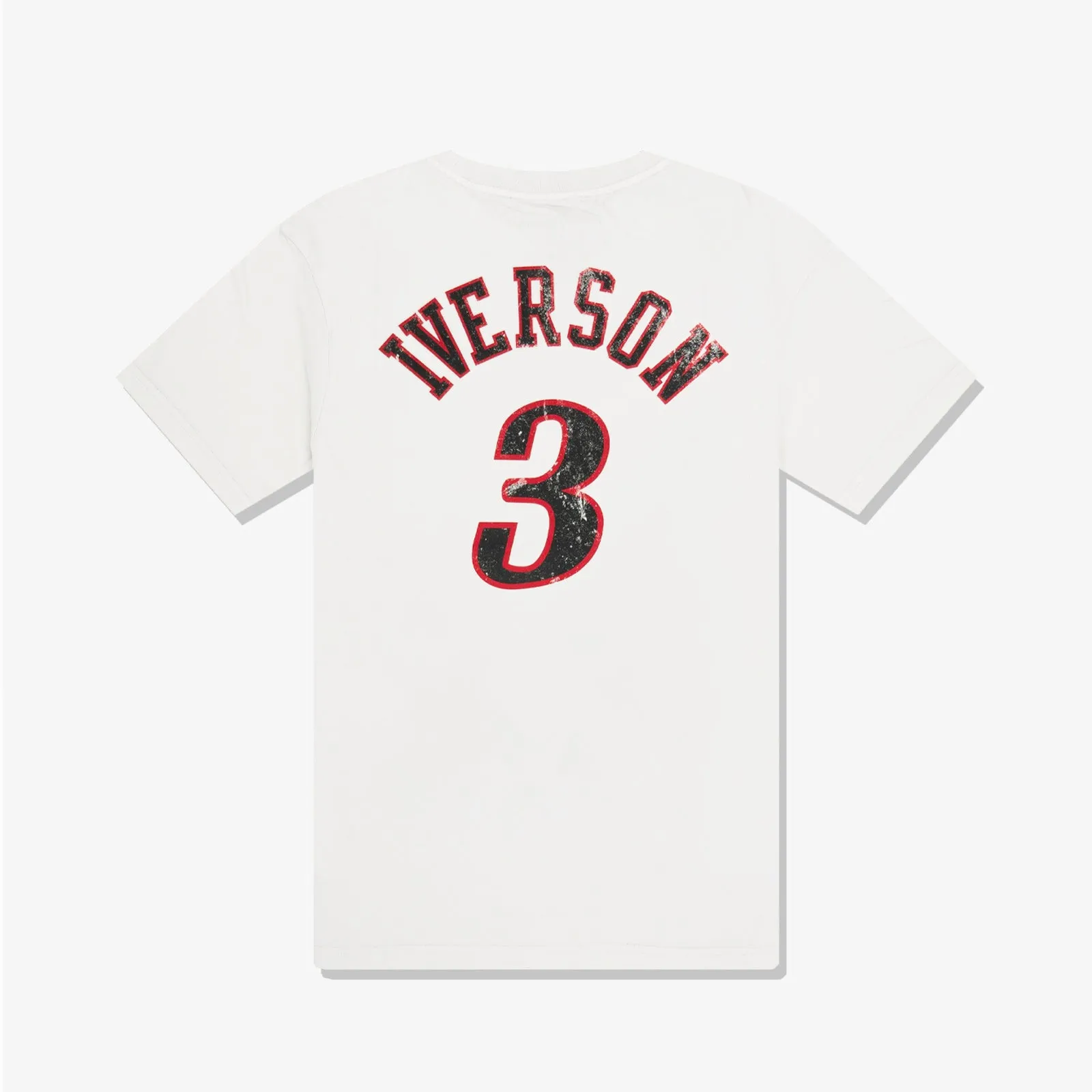 Allen Iverson Philadelphia 76ers Sports Illustrated Tee - Vintage White