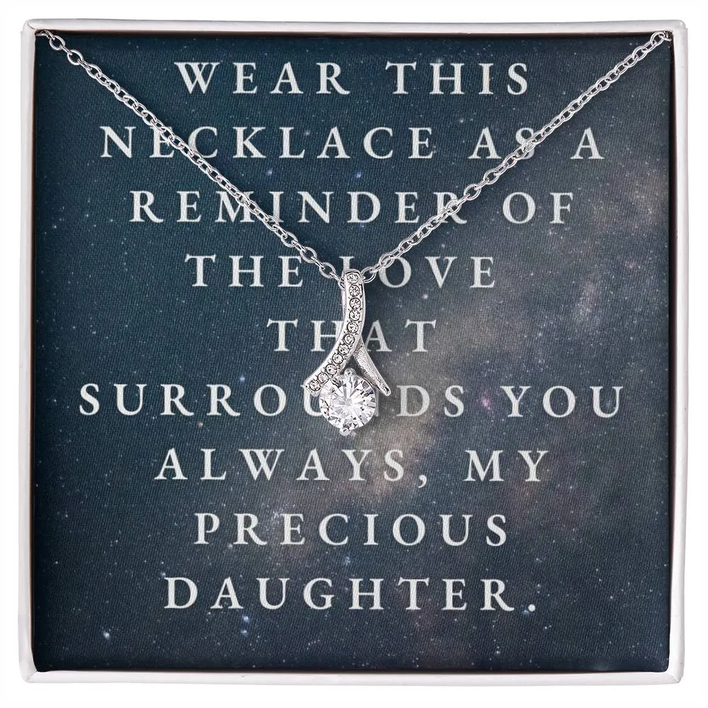 Alluring Beauty Necklace (Yellow & White Gold Variants)