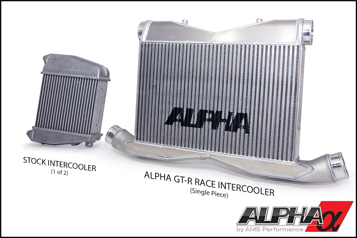 Alpha Performance R35 GT-R Race Front Mount Intercooler Upgrade