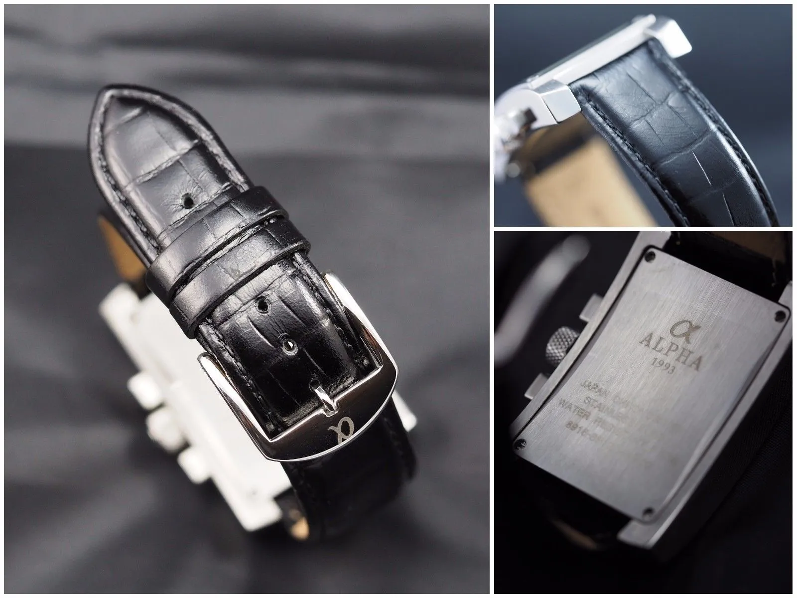 Alpha Tachymeter quartz watch