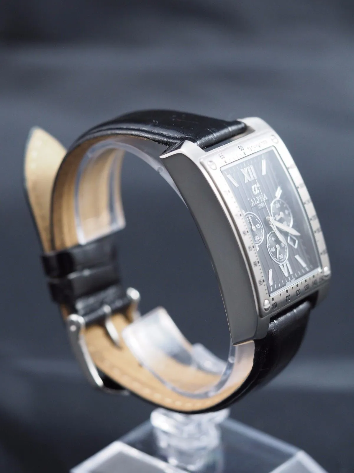 Alpha Tachymeter quartz watch
