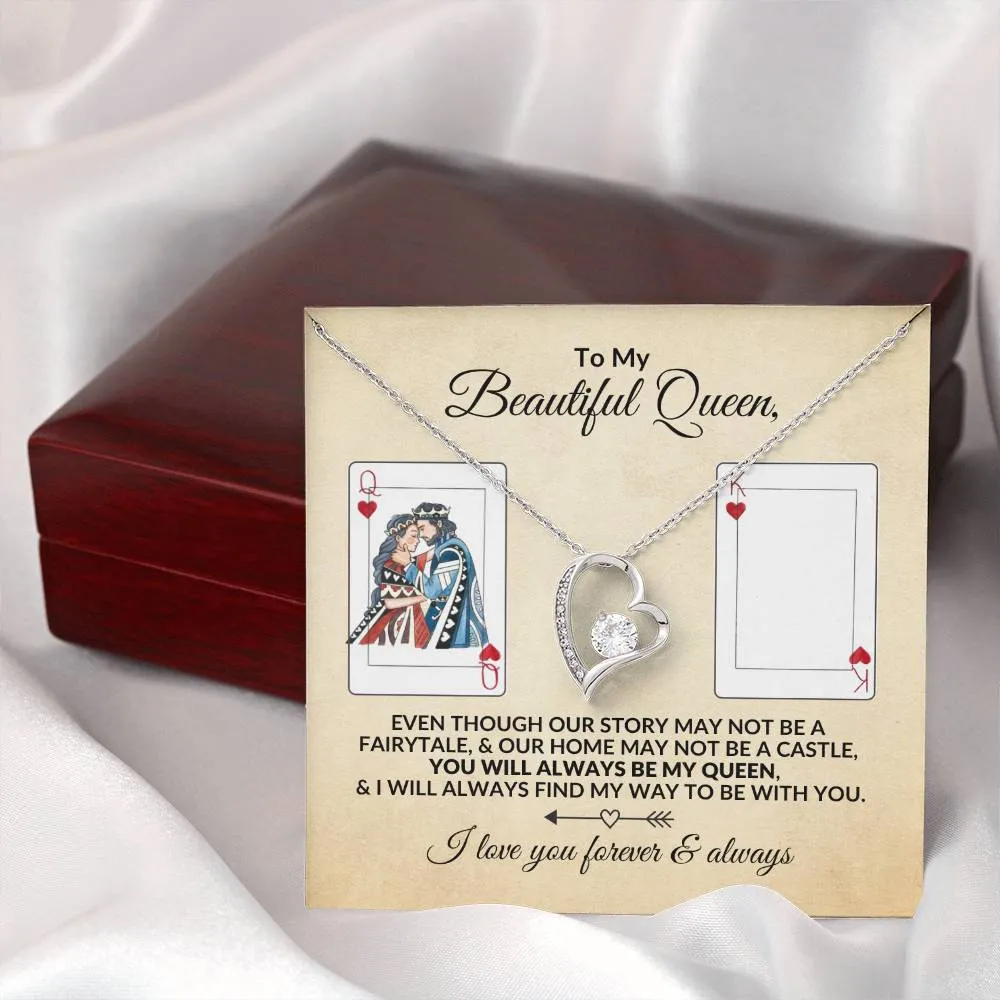Always Be My Queen | Forever Love Necklace