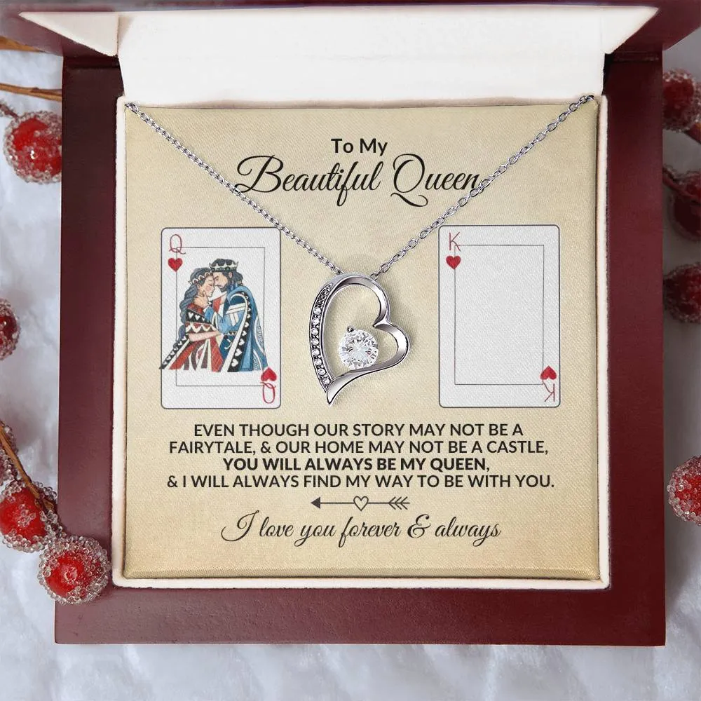Always Be My Queen | Forever Love Necklace
