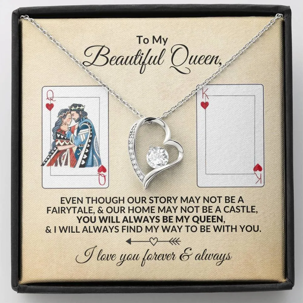 Always Be My Queen | Forever Love Necklace