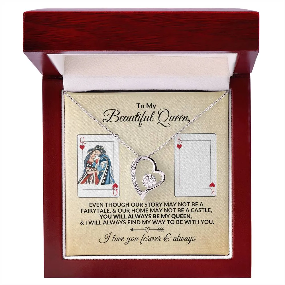 Always Be My Queen | Forever Love Necklace