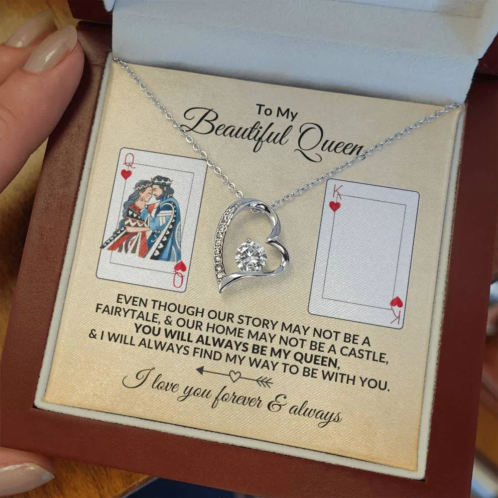 Always Be My Queen | Forever Love Necklace