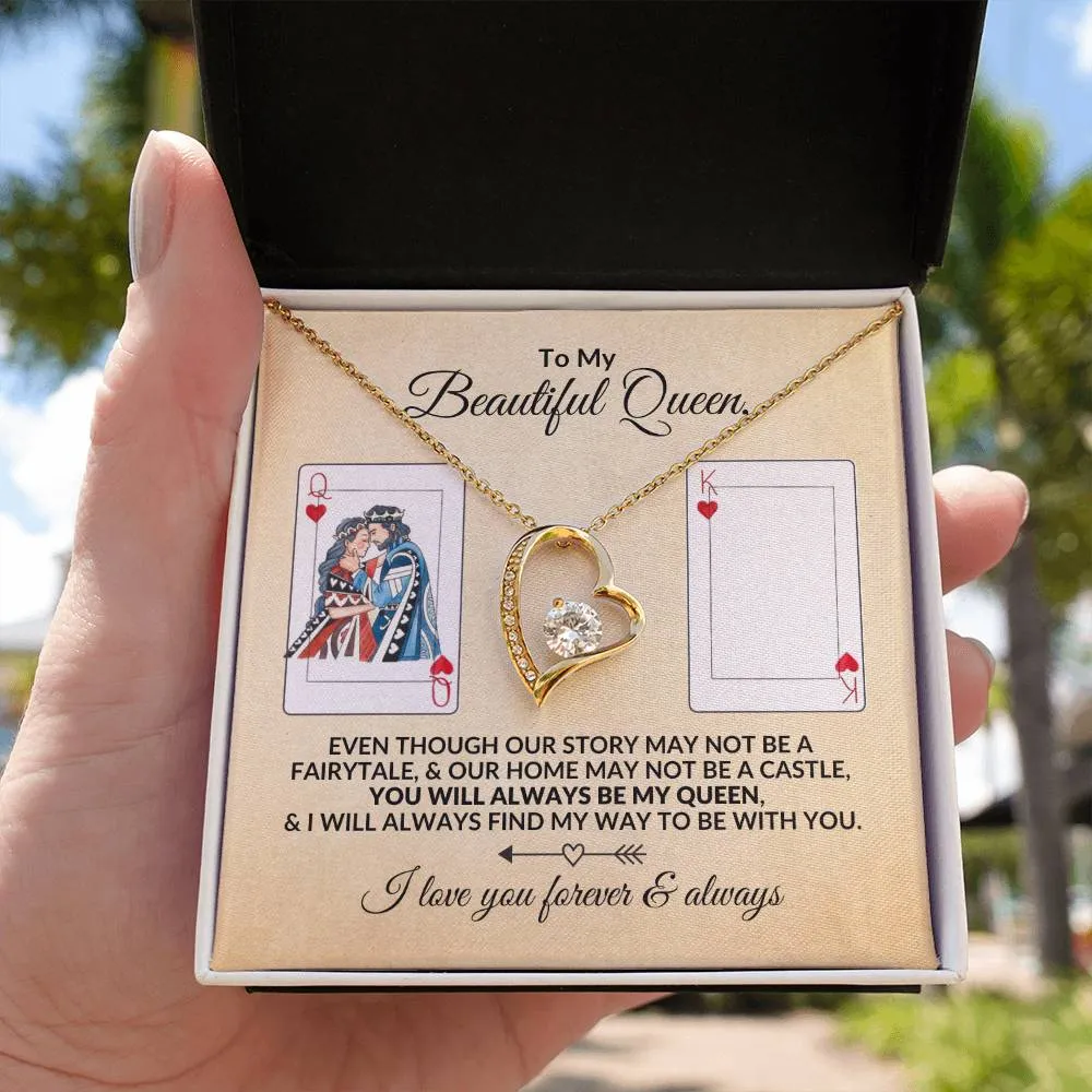 Always Be My Queen | Forever Love Necklace