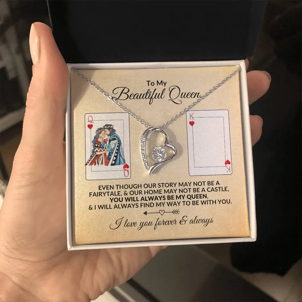 Always Be My Queen | Forever Love Necklace