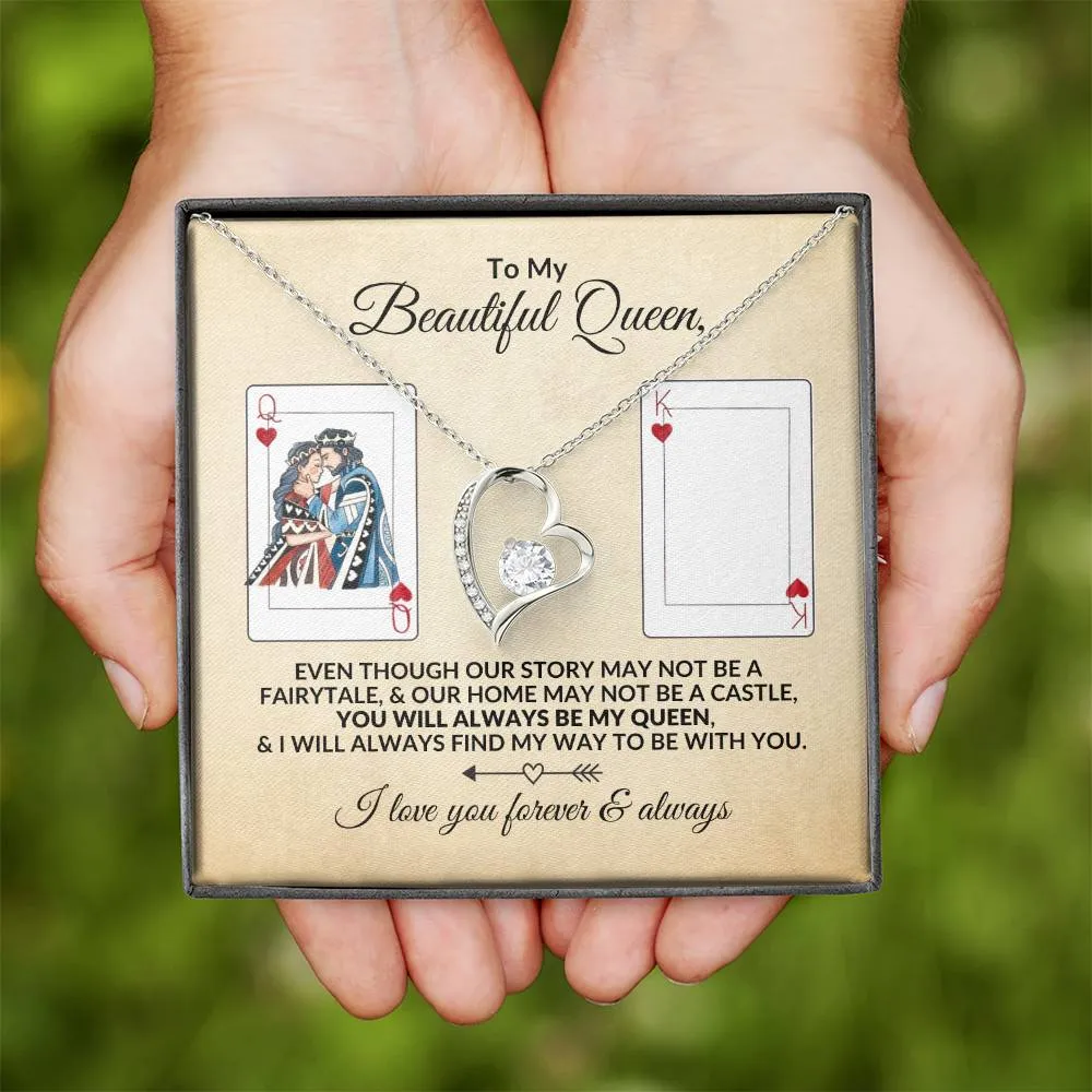 Always Be My Queen | Forever Love Necklace