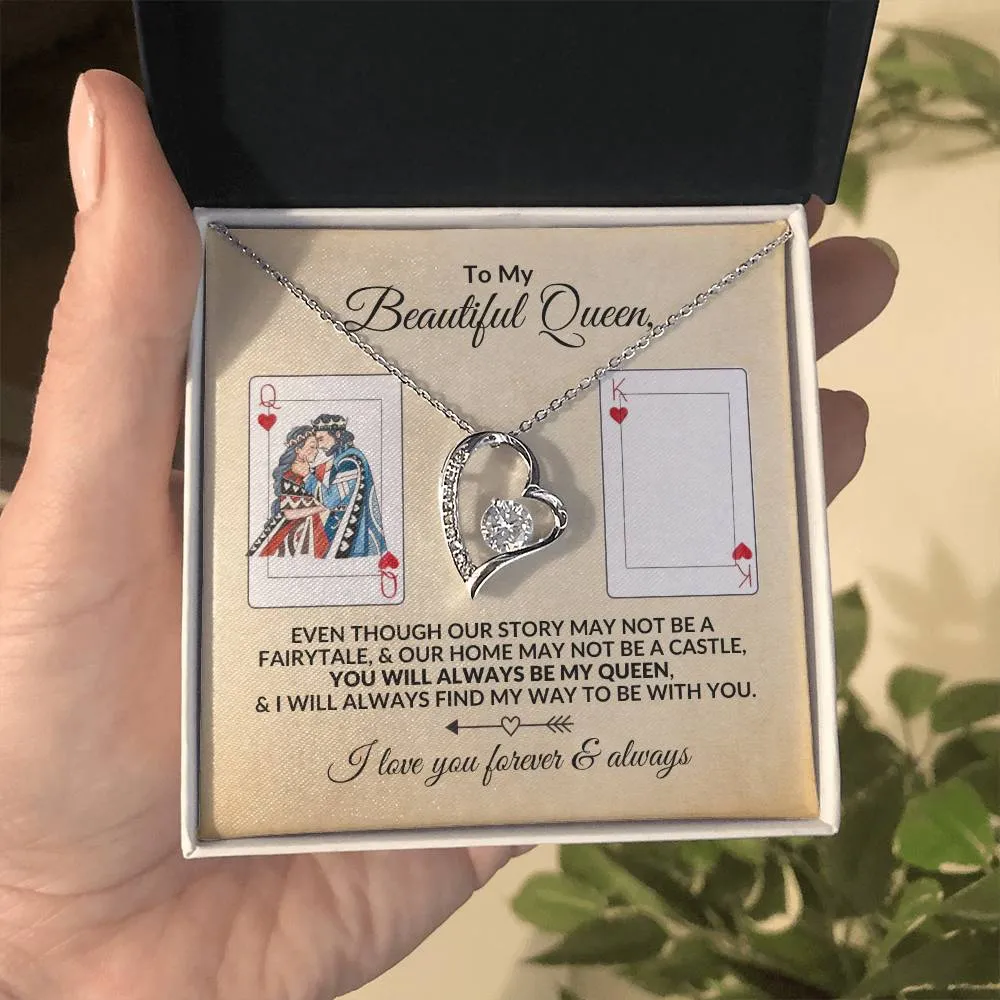 Always Be My Queen | Forever Love Necklace