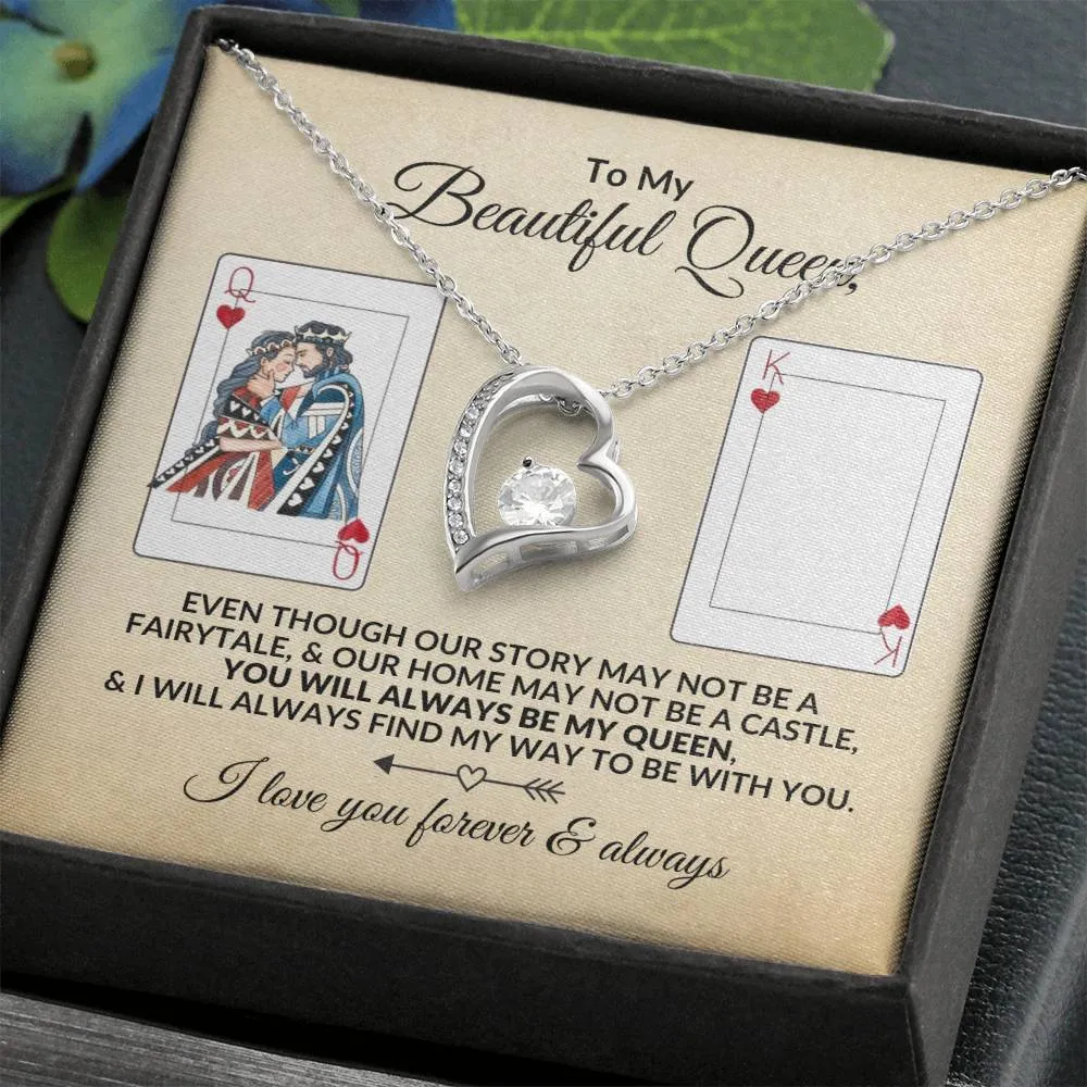 Always Be My Queen | Forever Love Necklace