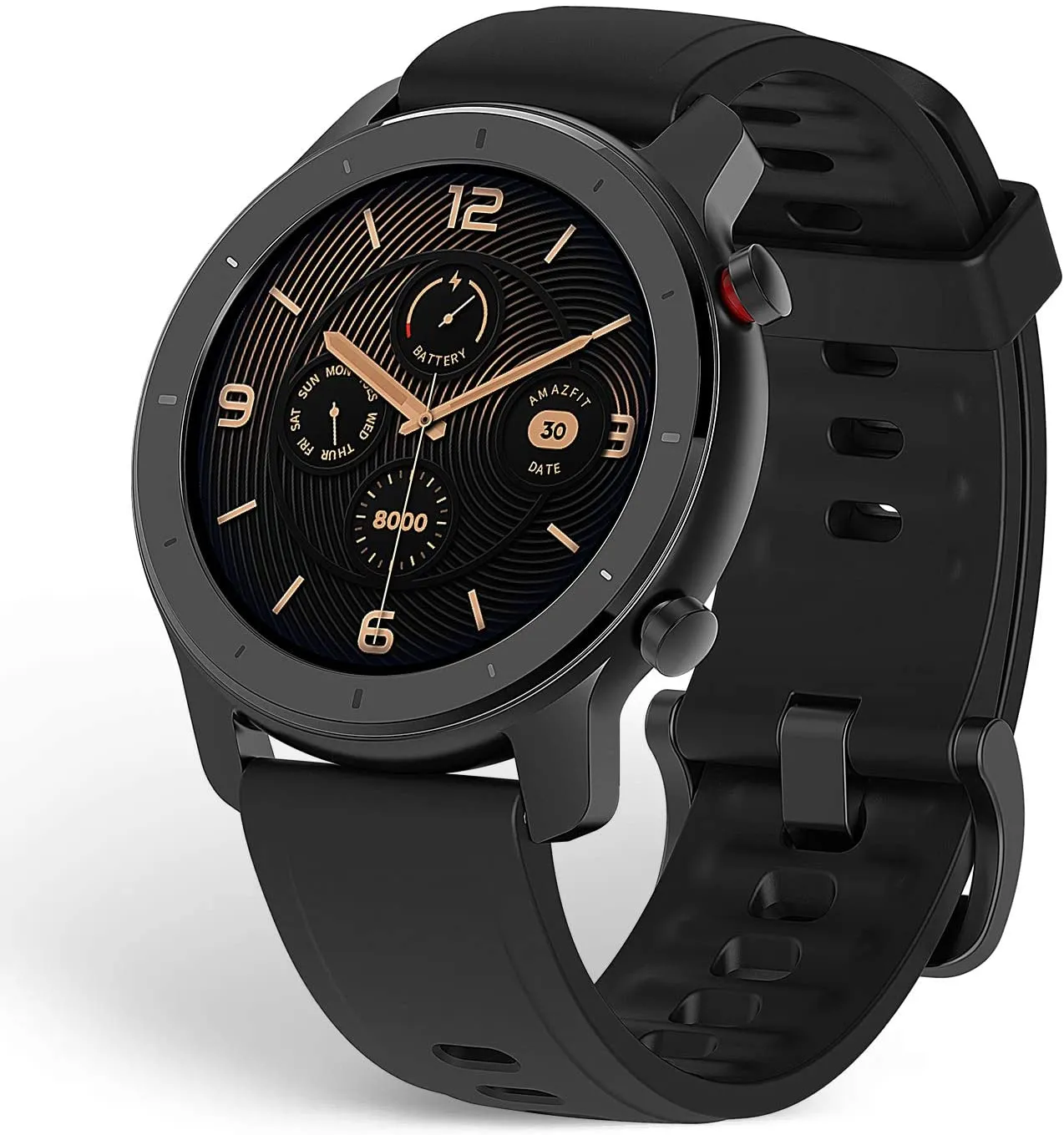 Amazfit GTR 42 Smartwatch, Classic Design (B07VKLM62F)