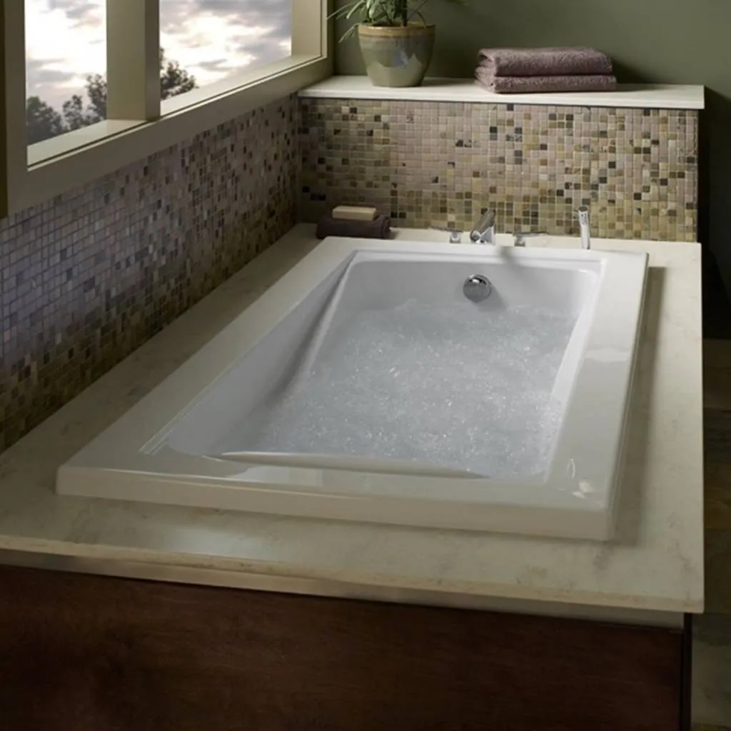 American Standard - 3574.448WC.K2.020 - Green Tea 5ft x 42in EcoSilent Combo Massage System