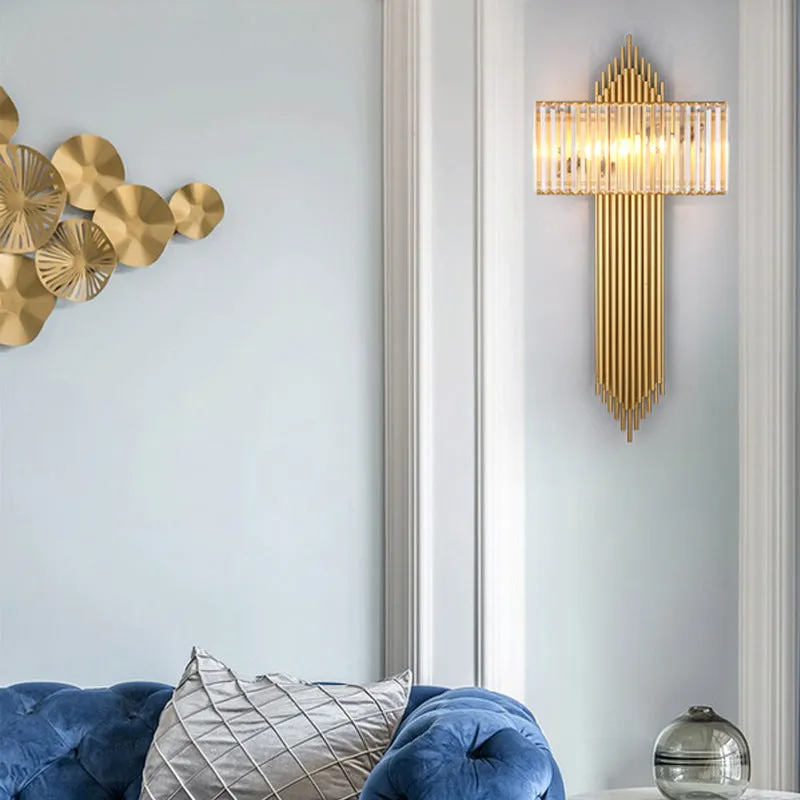 AN Hudson Crystal Wall Lamp