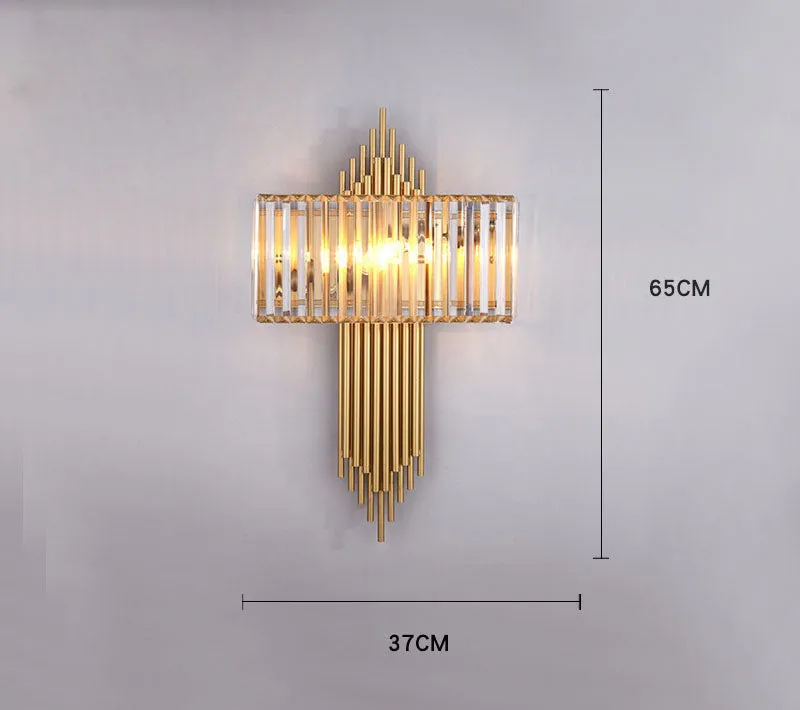 AN Hudson Crystal Wall Lamp