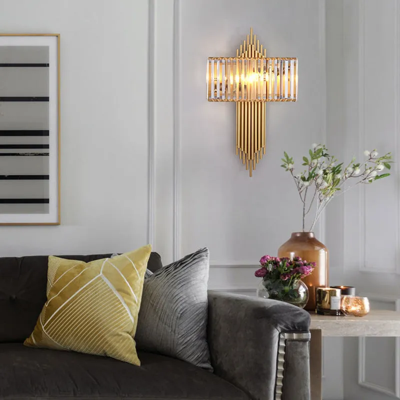 AN Hudson Crystal Wall Lamp