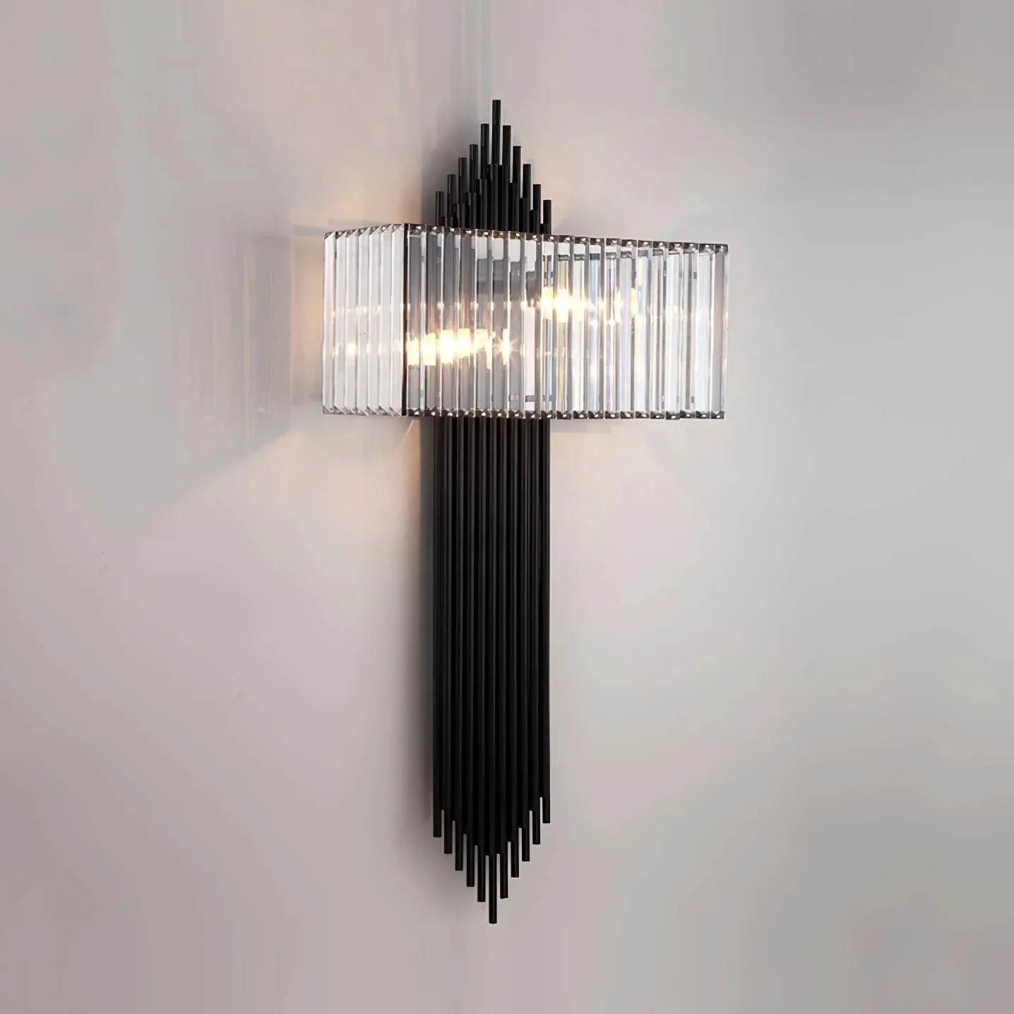 AN Hudson Crystal Wall Lamp