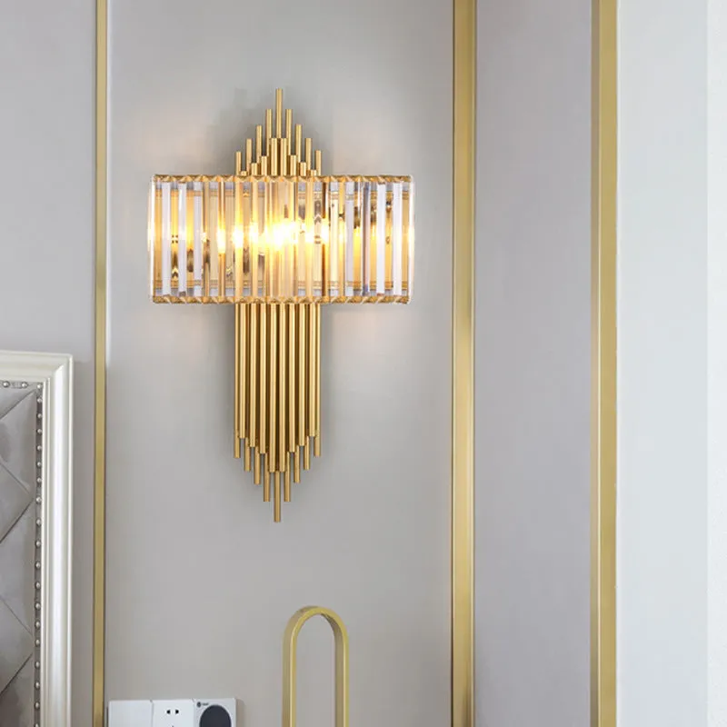 AN Hudson Crystal Wall Lamp