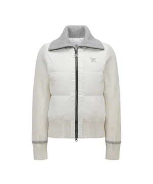 ANEW Golf: Women Hybrid Knit Jacket - Ivory