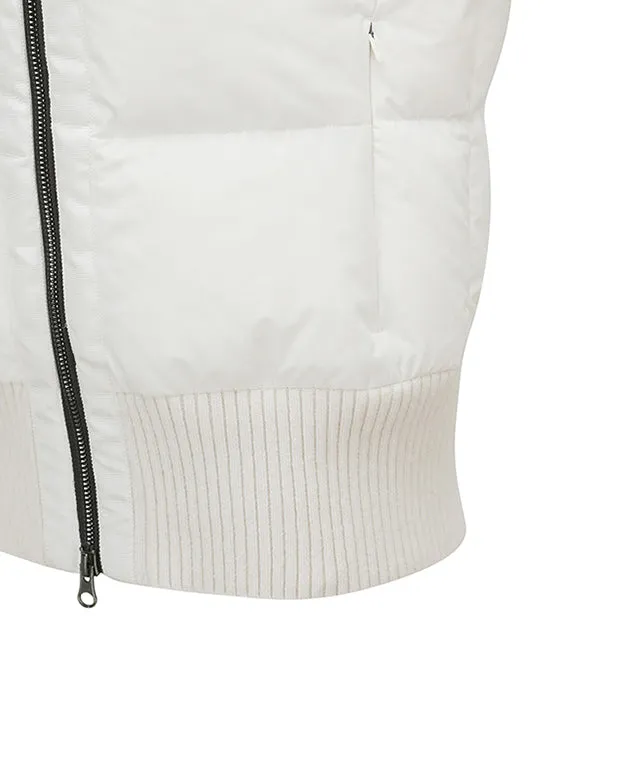 ANEW Golf: Women Hybrid Knit Jacket - Ivory