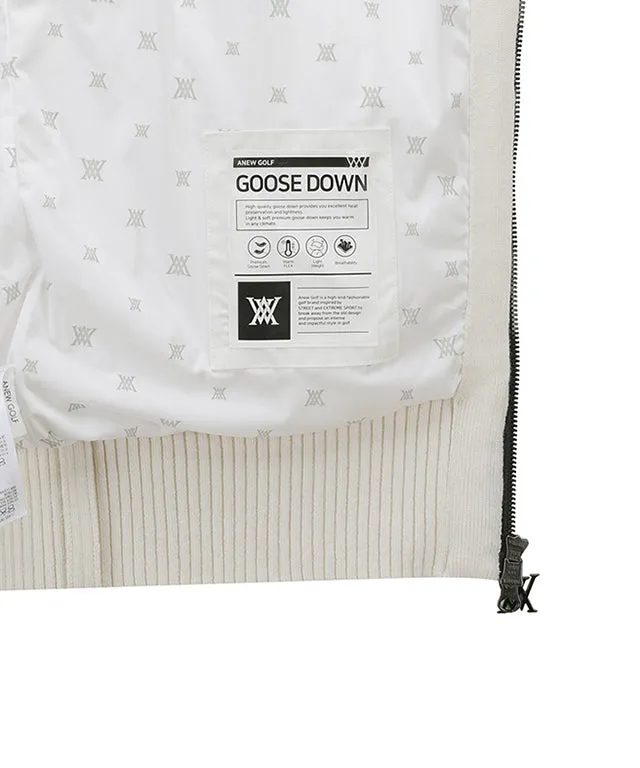 ANEW Golf: Women Hybrid Knit Jacket - Ivory